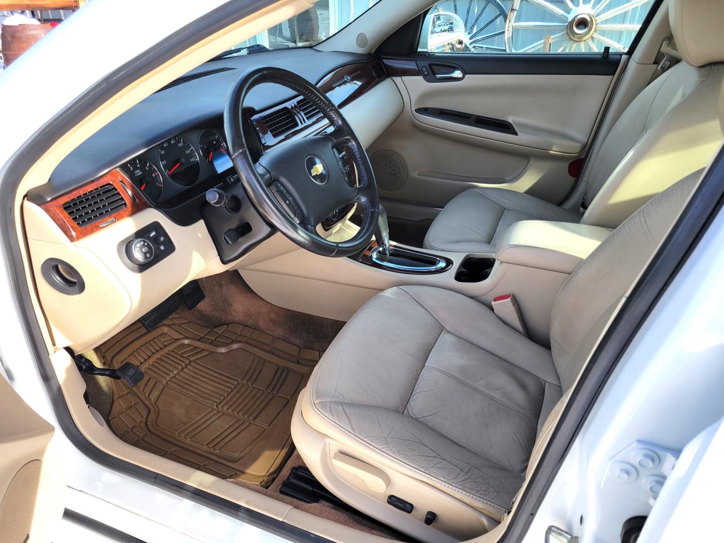 2010 White /Tan Chevrolet Impala LTZ (2G1WC5EM1A1) with an 3.9L engine, Automatic transmission, located at 450 N Russell, Missoula, MT, 59801, (406) 543-6600, 46.874496, -114.017433 - Really nice Sedan in Excellent Condition. Power Sunroof. Power Heated Seats. Air. Cruise. Tilt. Bose Sound AM FM XM CD. Power Windows and Locks. - Photo#10